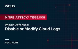 MITRE ATT&CK T1562.008 Impair Defenses: Disable or Modify Cloud Logs