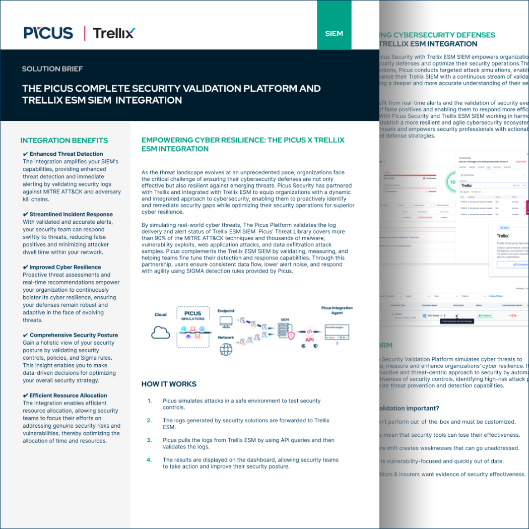 Picus-Trellix-SIEM-SolutionBrief-MockUp Picus-Trellix-SIEM-SolutionBrief-MockUp